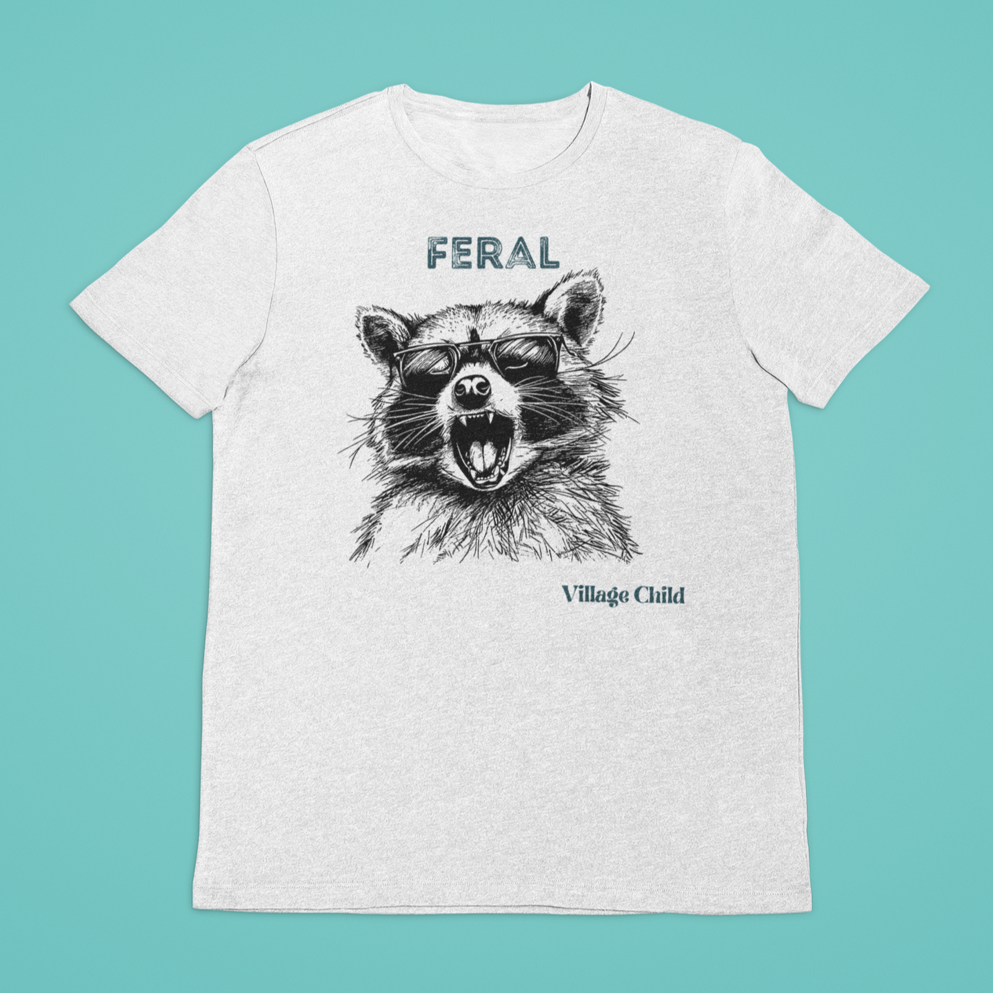 Village Child Hand Pressed Graphic Tee - Feral