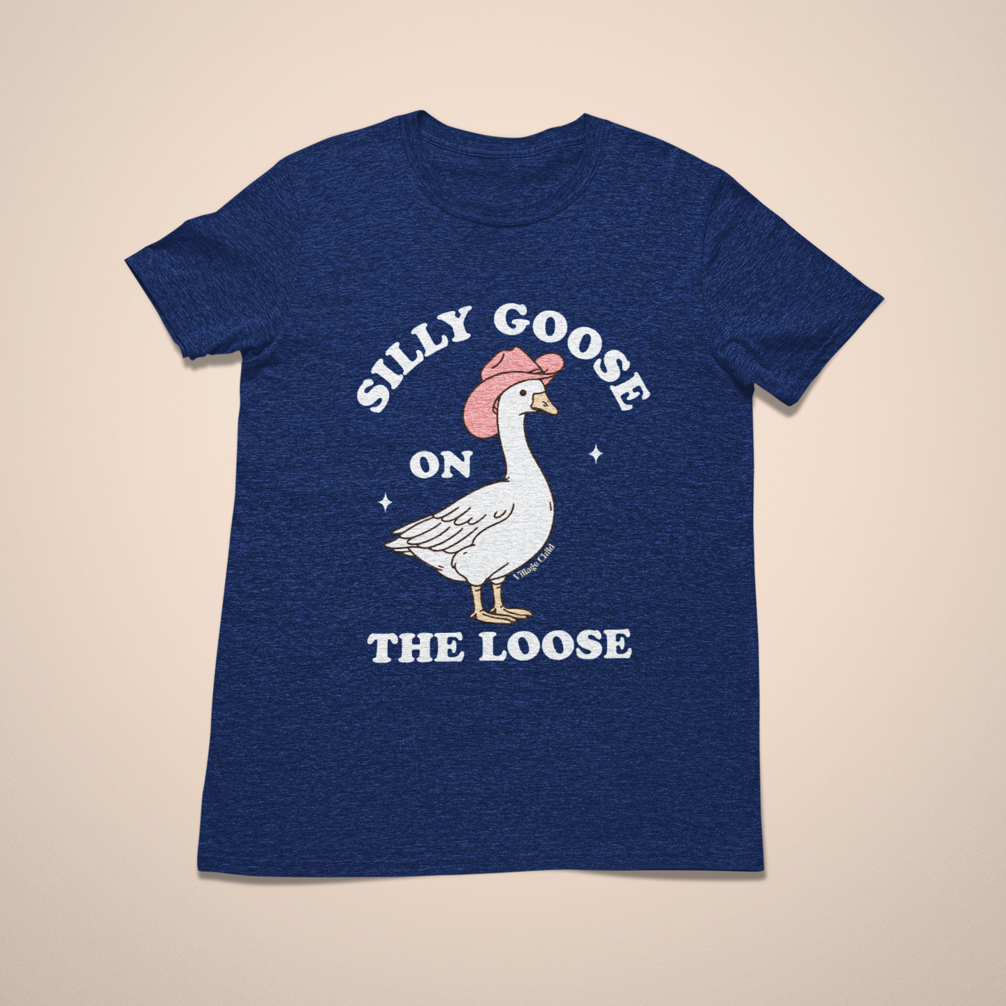 Village Child Hand Pressed Graphic Tee - Silly Goose