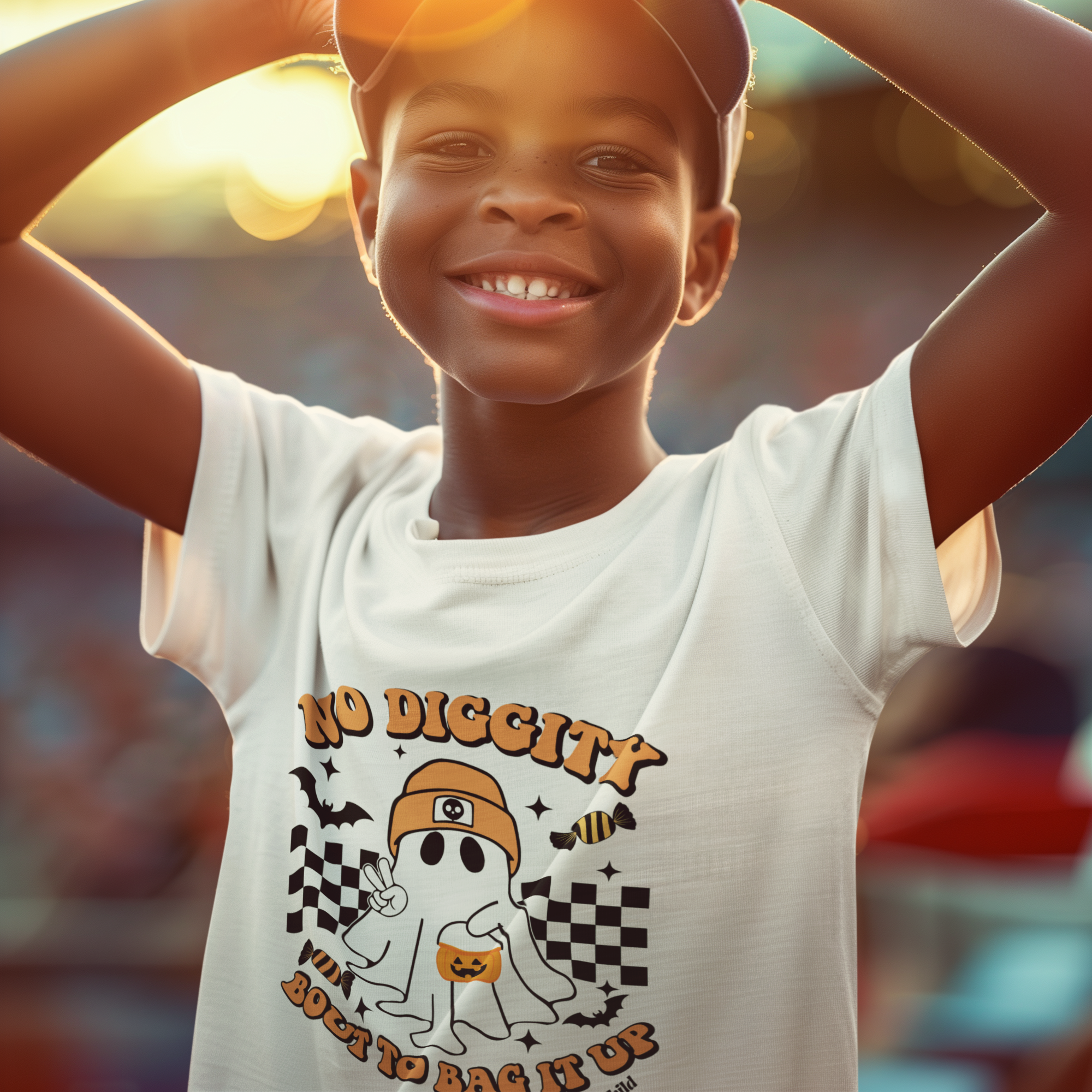 Village Child Hand Pressed Graphic Tee - No Diggity