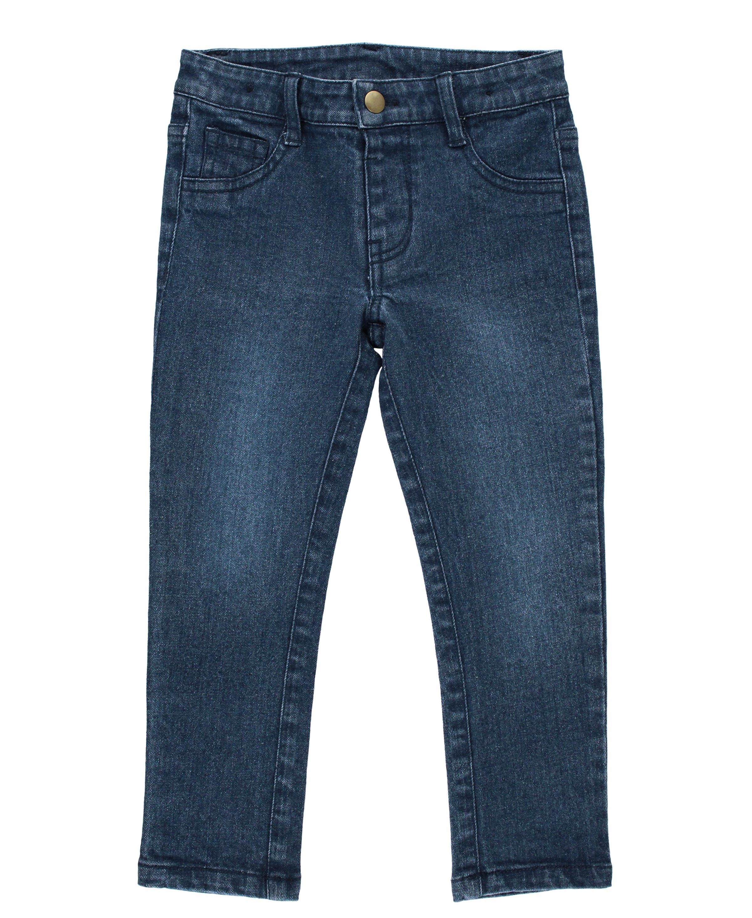 Ruffle Butts Medium Wash Skinny Jeans (Final Sale)