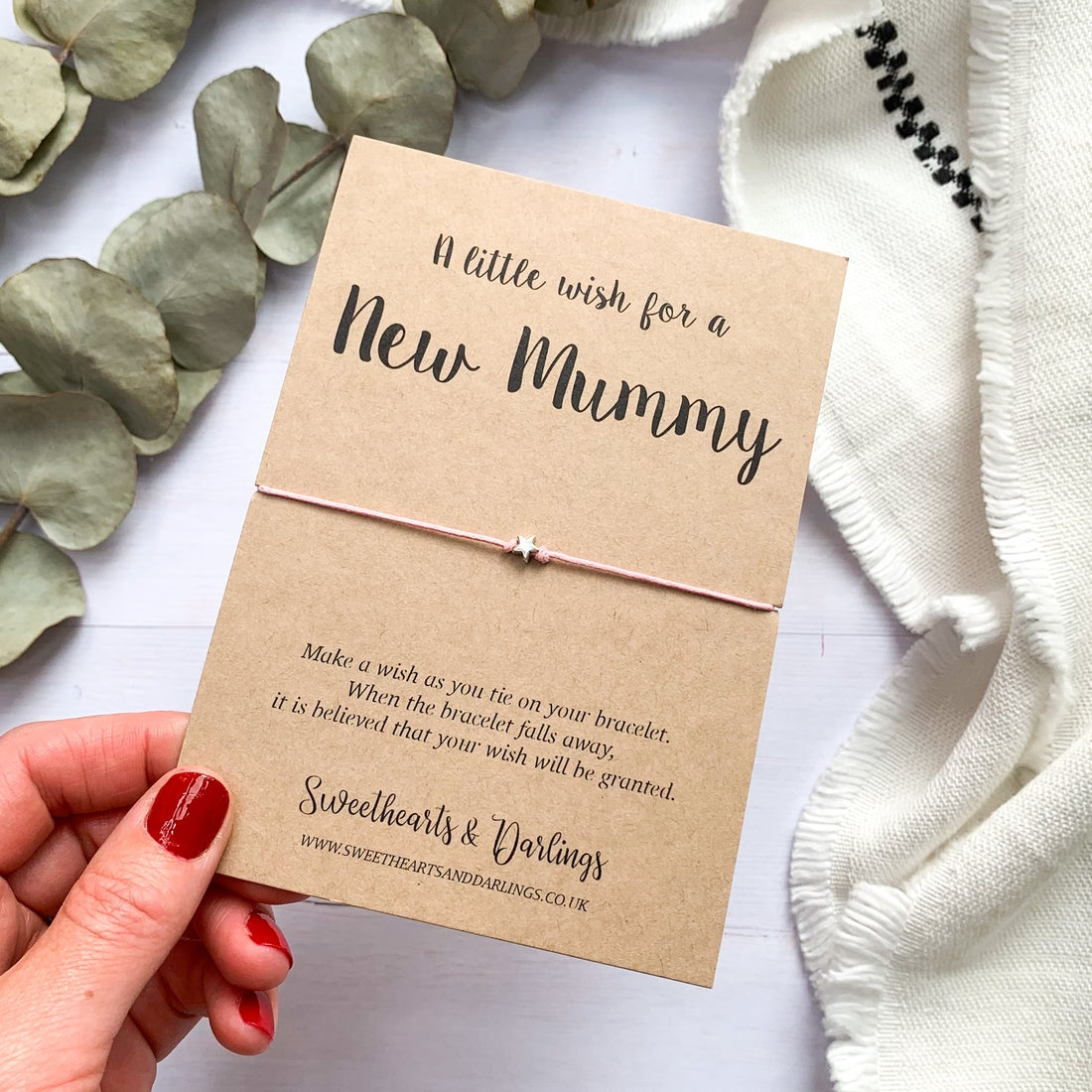 A Little Wish for a New Mummy Bracelet