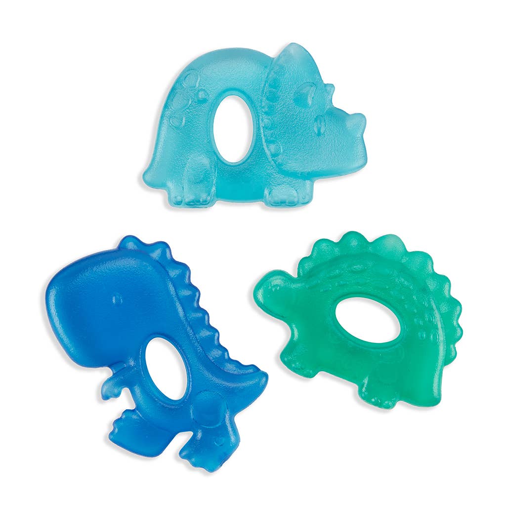 Itzy Ritzy Cutie Coolers Water Filled Teethers (3-Pack) - Dino