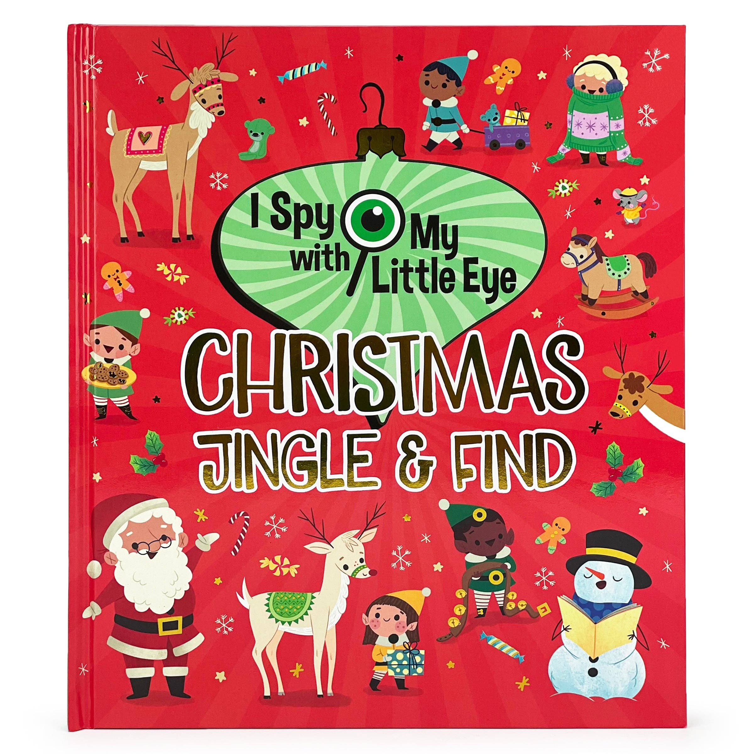 Christmas Jingle & Find (I Spy with My Little Eye) Board Book