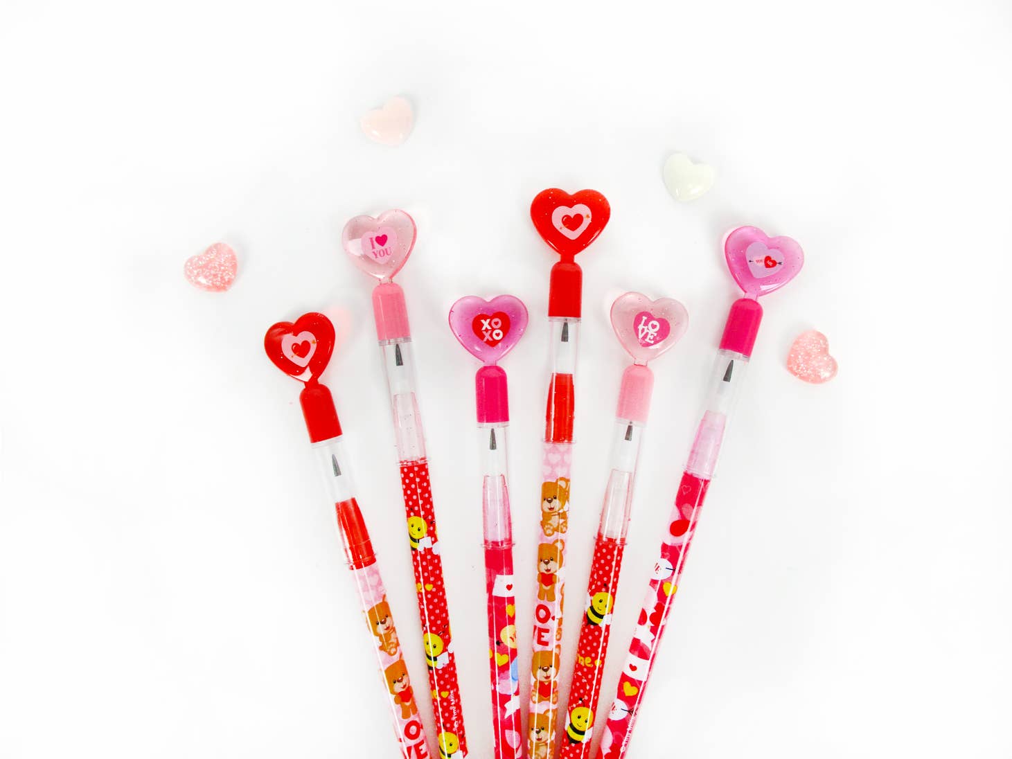 Multi Point Pop Pencil - Valentine's Day