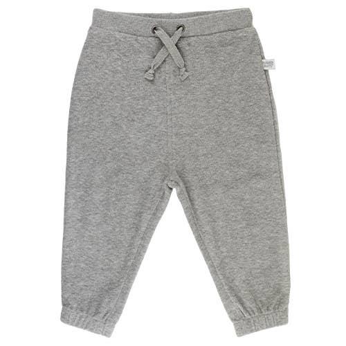 RuggedButts - Gray Melange Terry Knit Joggers