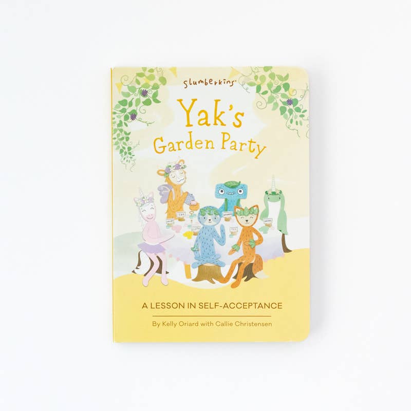 Slumberkins Beetle Mini & Yak's Garden Party Lesson Book