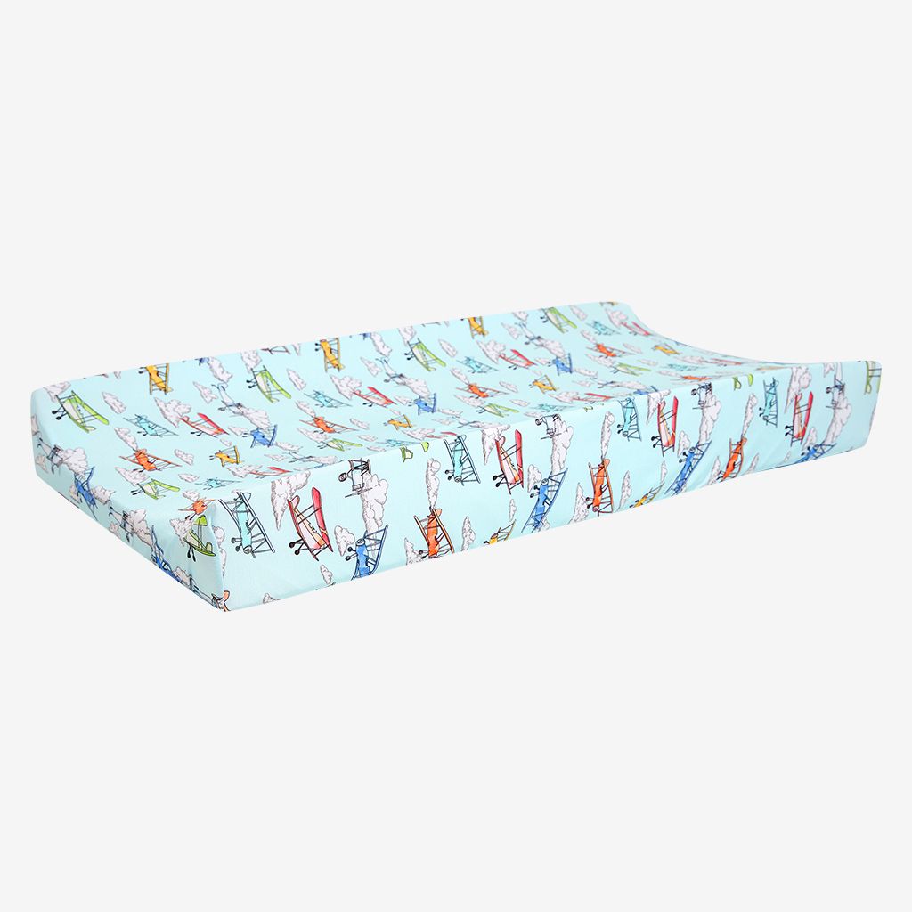 Posh Peanut Changing Pad Cover - Flyer (Final Sale)