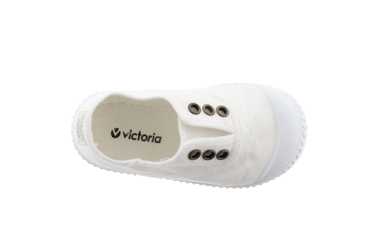 Victoria Laceless Sneaker - Blanco (Final Sale)