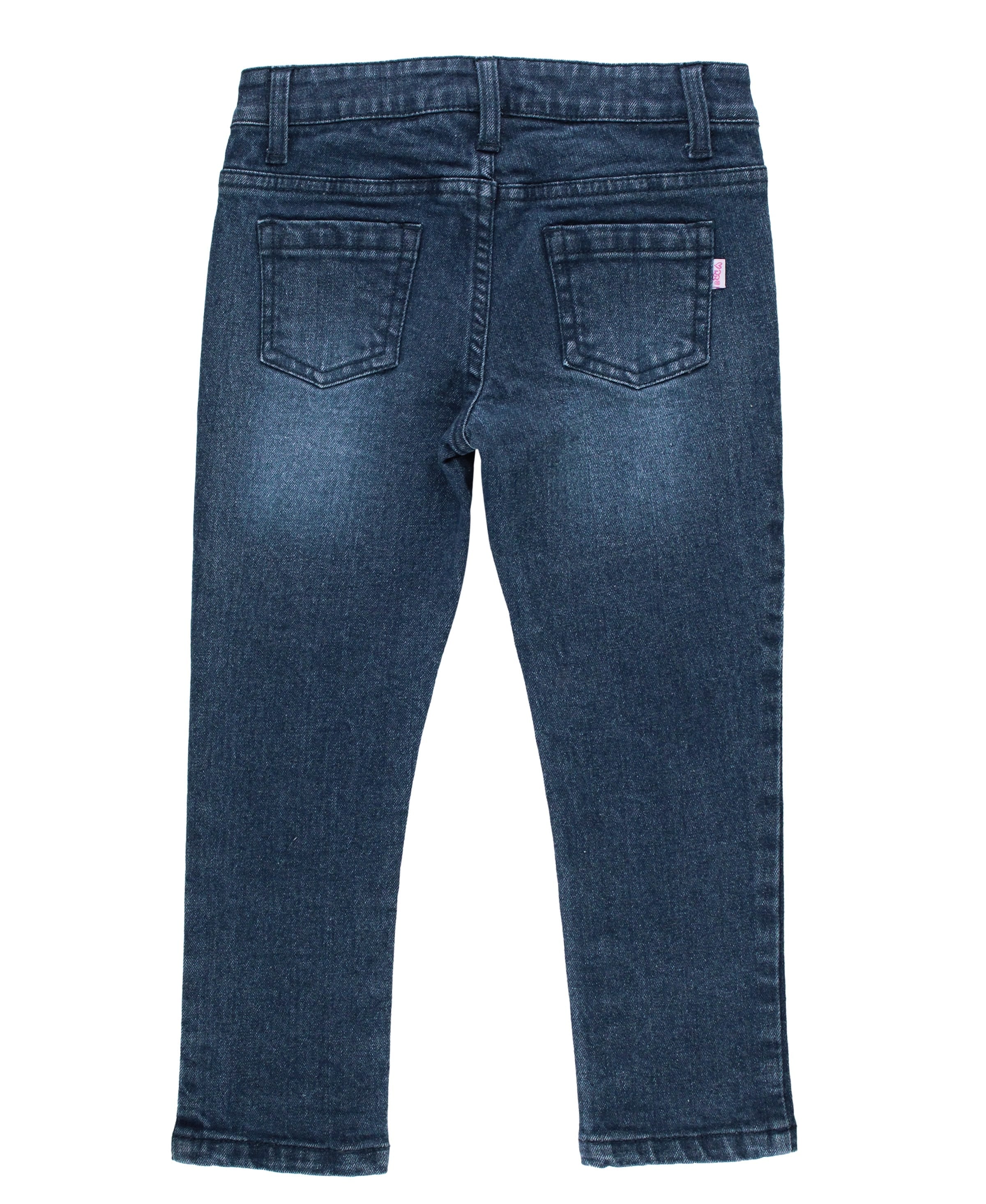 Ruffle Butts Medium Wash Skinny Jeans (Final Sale)