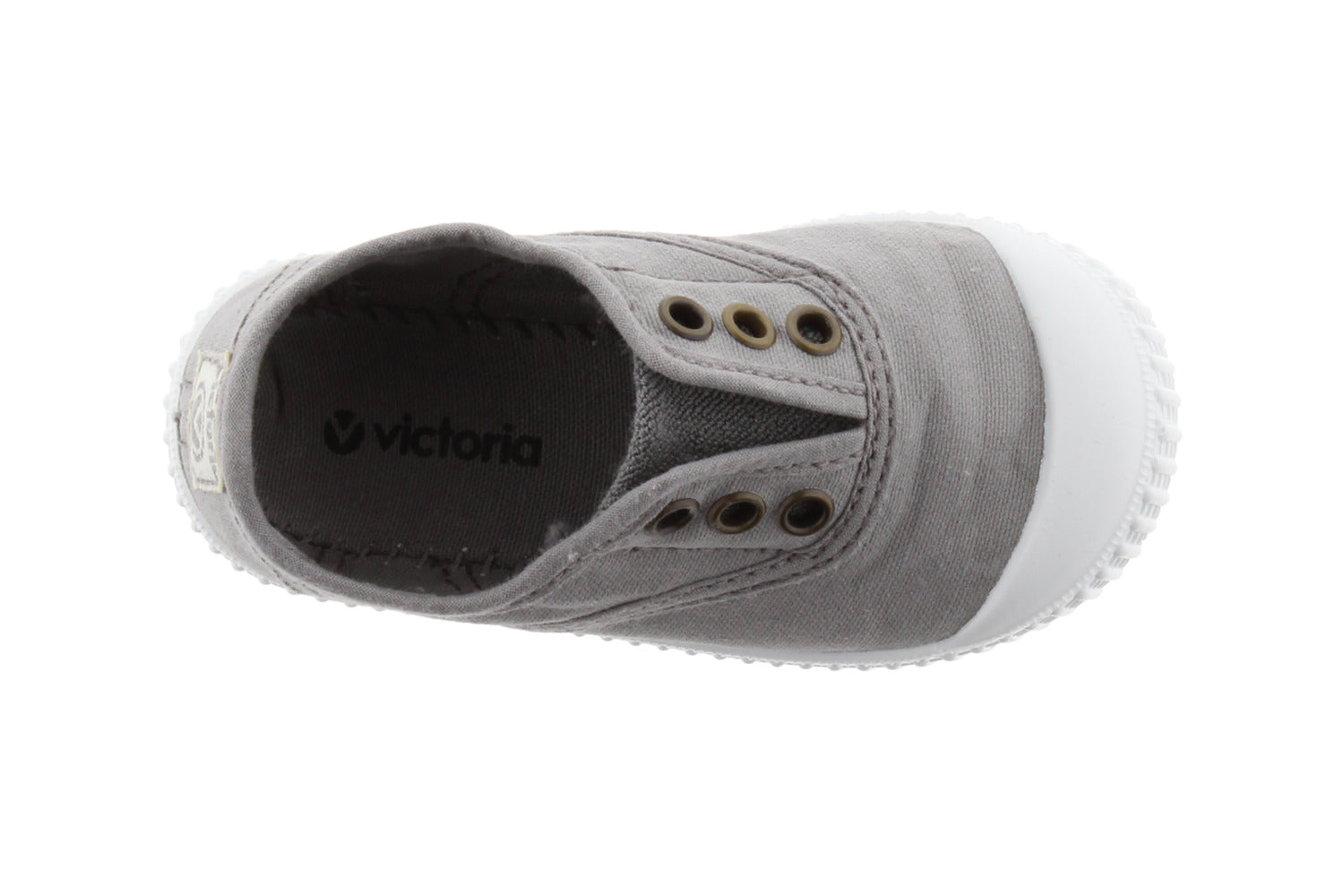 Victoria Laceless Sneaker - Gris (Final Sale)